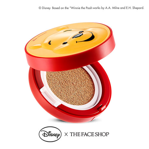 The Face Shop X Disney (Winnie the Pooh) CC Cooling Cushion (20,000won) สูตรเย็นมีส่วนผสมน้ำเยอะฉ่ำ