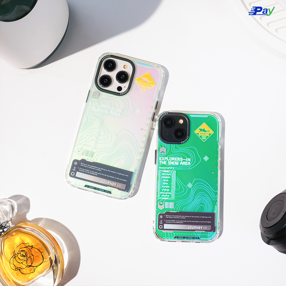 เคสโทรศัพท์ iPhone EMO OFF Map Series สำหรับ 14ProMax/14Pro/14