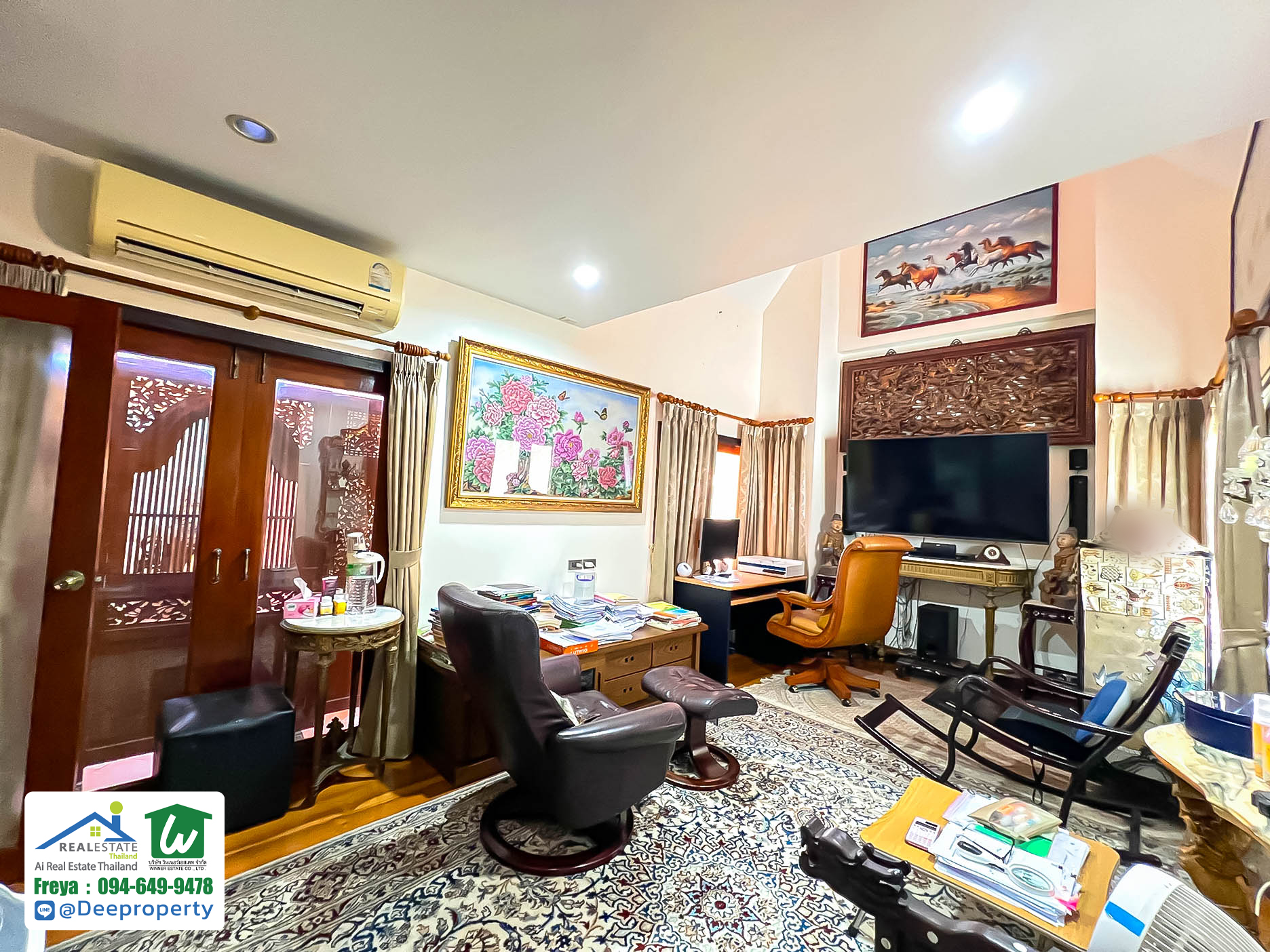 🏡บ้านเดี่ยวเรือนไทยประยุกต์ 3 หลัง ตกแต่งครบพร้อมอยู่ บนพื้นที่ดินรวม 185 ตรว. พหลโยธิน ซ.24 ใกล้ BTS และ ห้างดัง Central ลาดพร้าว, Major รัชโยธิน.