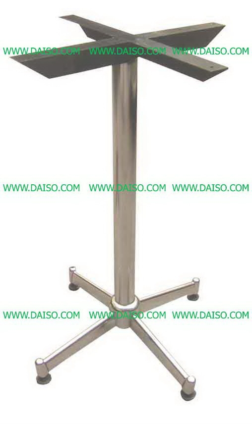 ขาย ขาโต๊ะ4แฉกชุบโครเมี่ยม ขาโต๊ะสำเร็จรูป ขาโต๊ะเหล็กสำเร็จรูป_T-4 chromed