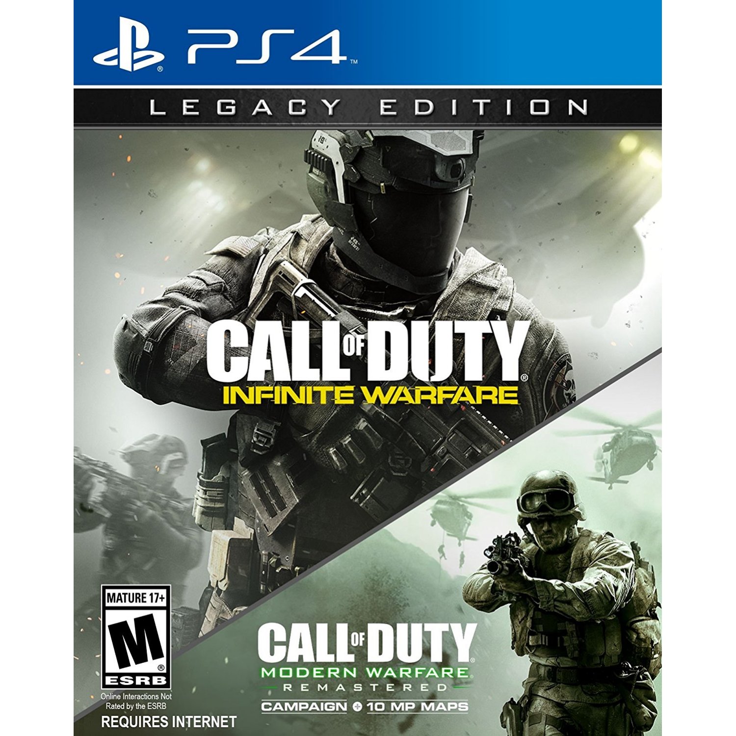 PS4: Call of Duty Infinite Warfare [Legacy Edition] (Z3) Required Internet / ต้องการ internet [สงฟรี EMS]
