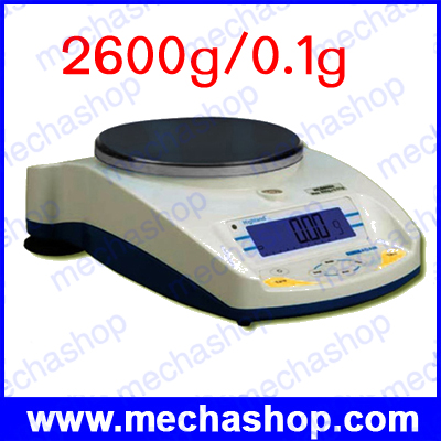 เครื่องชั่งละเอียดสูง 2600g/0.1g จานสแตนเลส 145mm ความละเอียด 0.1g รุ่น CQT2601 ยี่ห้อADAM (อังกฤษ)