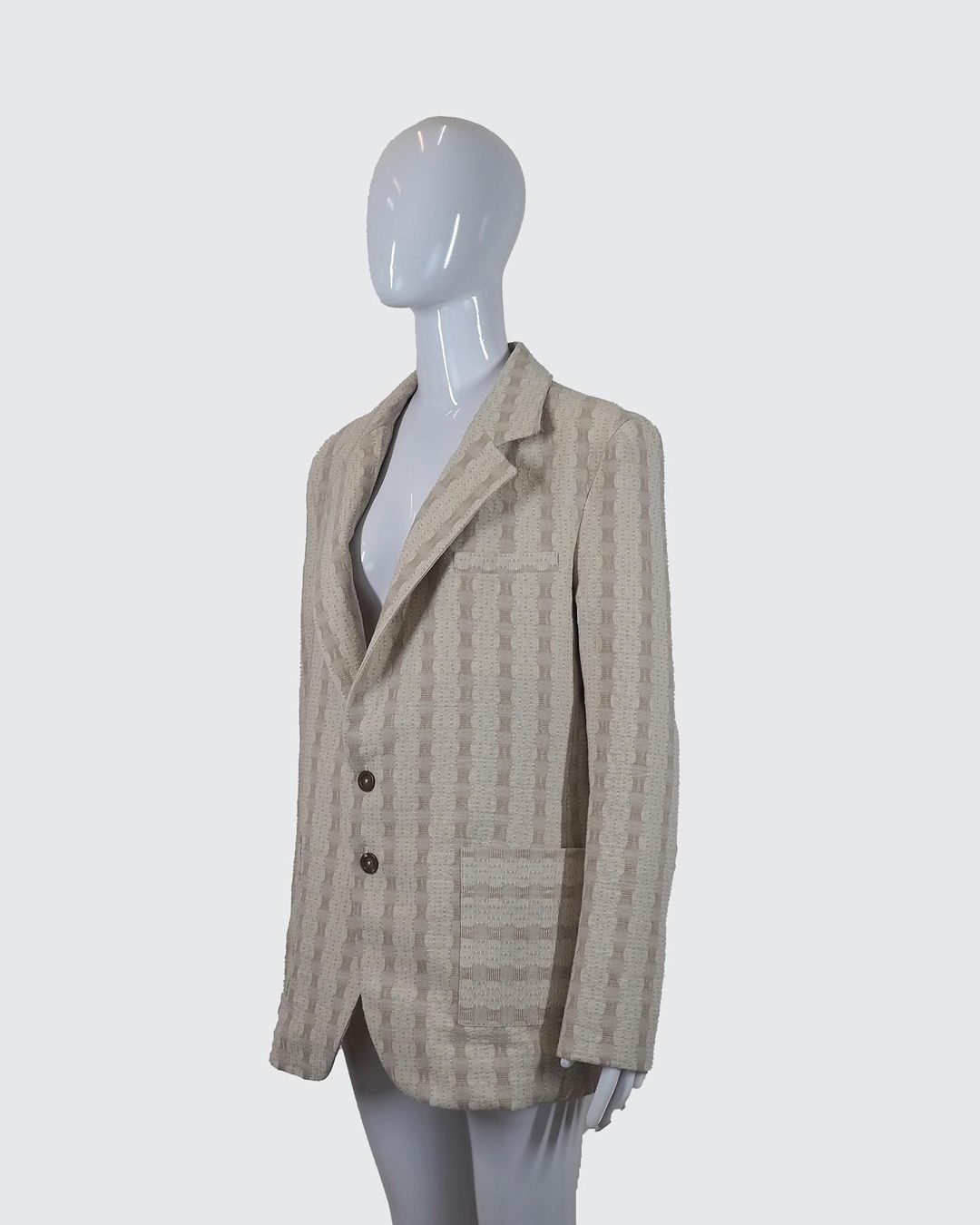 แบบตัด สูทชายblazer over size ผ้าไหม chobmai x JHN รหัส SCT-51-0323671558