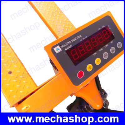 เครื่องชั่งน้ำหนักพาเลท เครื่องชั่งน้ำหนักสินค้าบนพาเลท 3000kg/500g Scale Pallet Truck 3000kg
