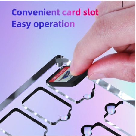 Nintendo Switch Game Card Storage Cyrstal stack by Hagibis