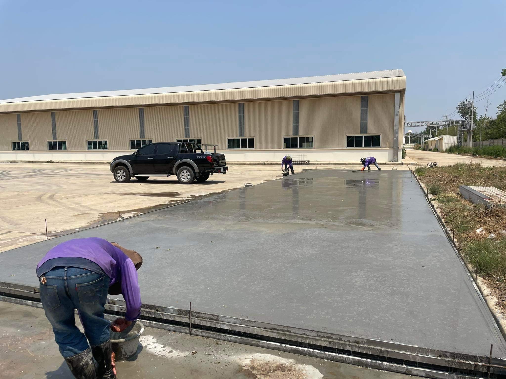 ออฟฟิศสำเร็จรูป บริษัทเหลียงซิ ขนาด5.00x20.00x4.50 เมตร