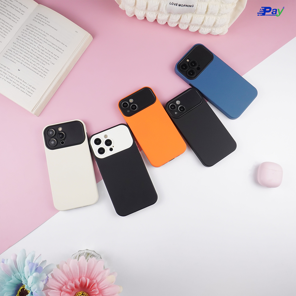 เคสโทรศัพท์ iPhone Stuff เคส2ชั้น ซิลิโคน ครอบเลนส์กล้อง สำหรับ 14ProMax/14/13/11