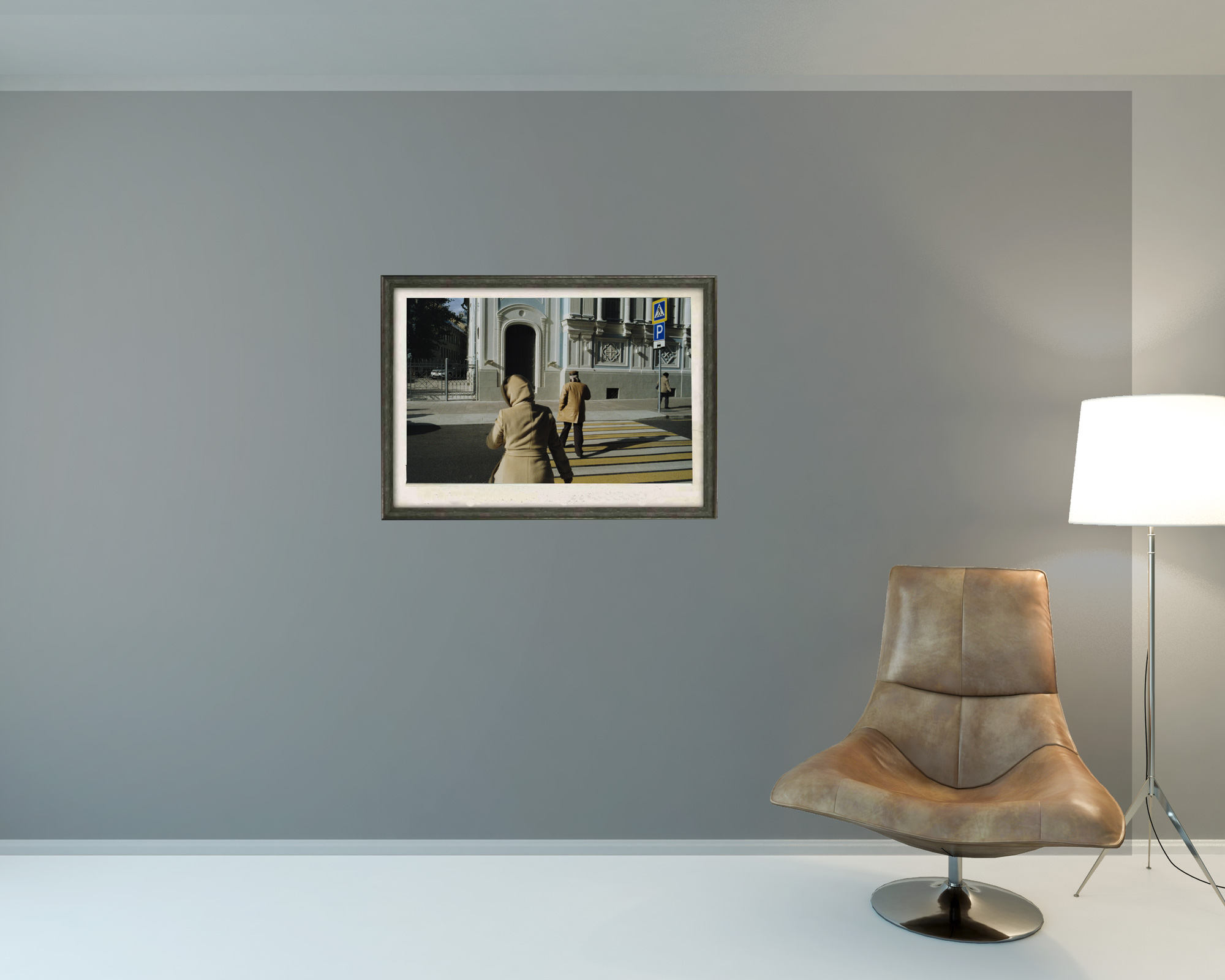 (Pre-Order) ภาพผลงาน Moscow Crosswalk