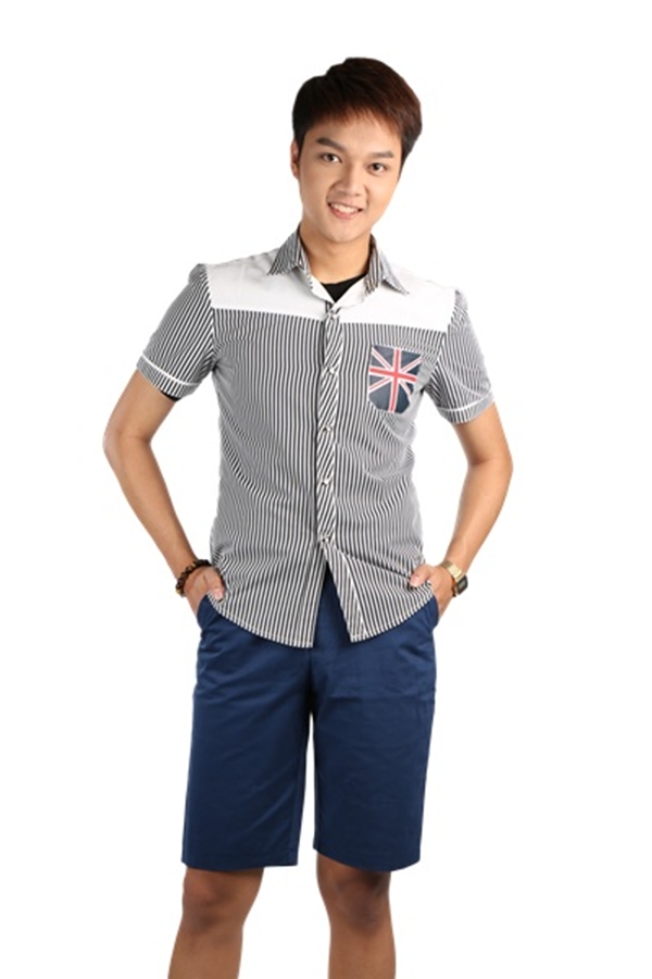 กางเกงสามส่วน รุ่น305 (สีน้ำเงินกรม)