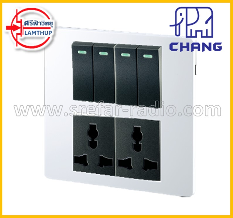 iModern MC-93G แผงหน้ากากอลูมิเนียม CHANG