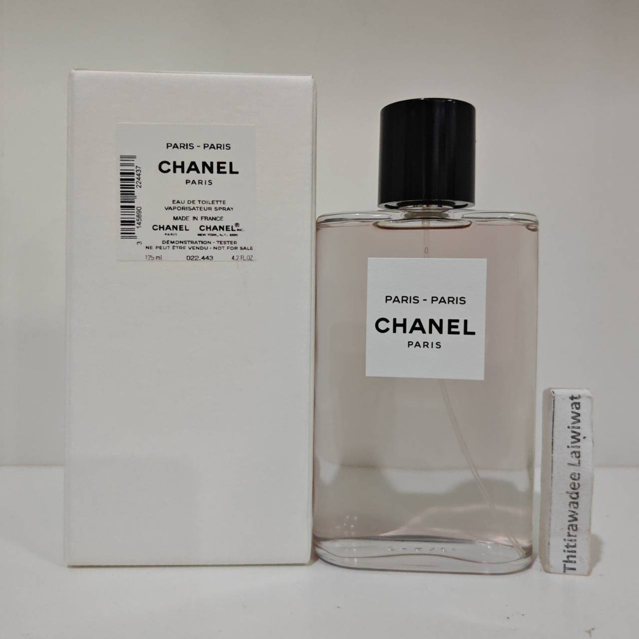 น้ำหอม Chanel Paris – Paris LES EAUX DE CHANEL - EAU DE TOILETTE SPRAY 125ml กล่องเทสเตอร์