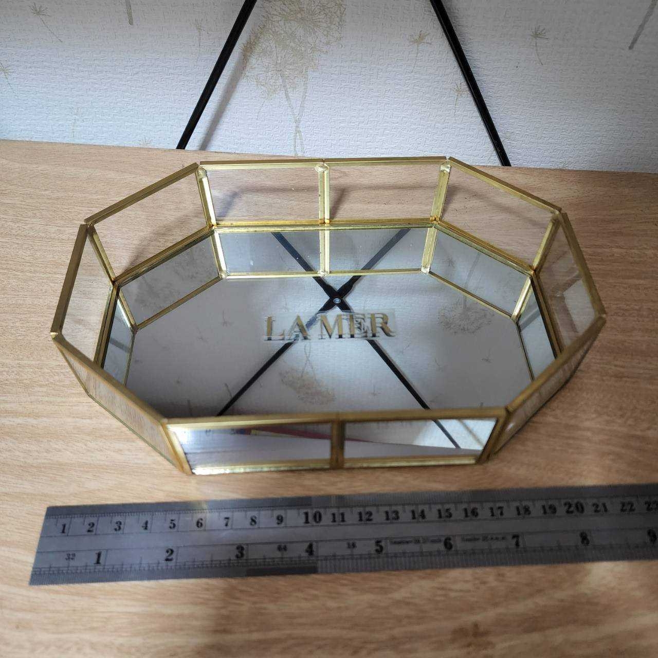 ถาดใส่เครื่องสำอางค์ La mer ถาดใส่เครื่องสำอาง วางของ La mer ของแท้กล่องป้ายไทย