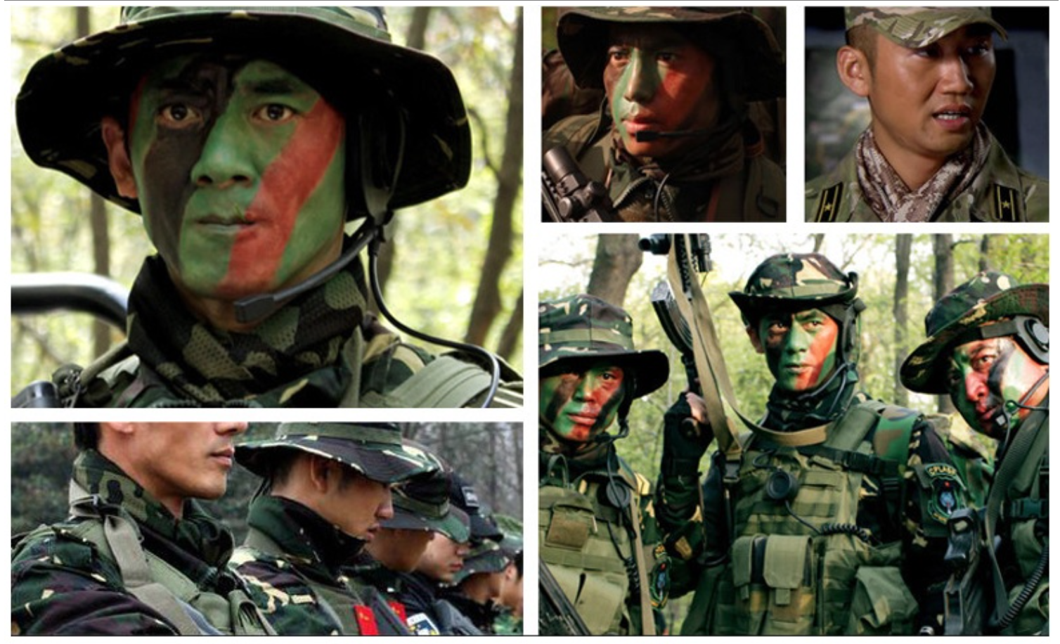 ผ้าพันคอ ลายพราง