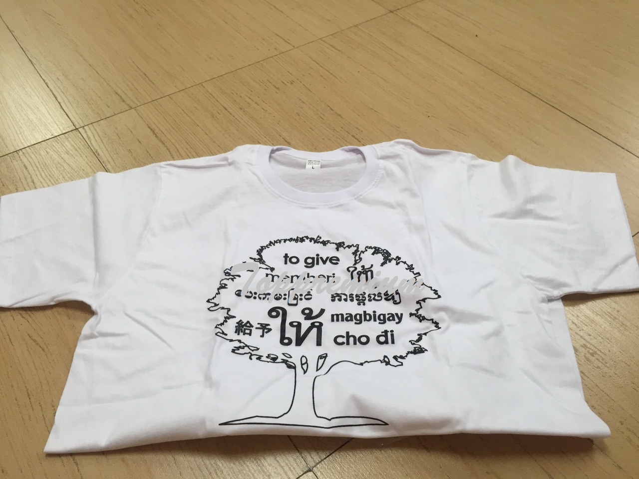 เสื้อยืดสกรีนโลโก้ เสื้อยืดเปล่า เสื้อสำเร็จรูป