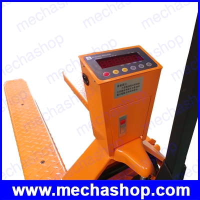 เครื่องชั่งน้ำหนักพาเลท เครื่องชั่งน้ำหนักสินค้าบนพาเลท 3000kg/500g Scale Pallet Truck 3000kg