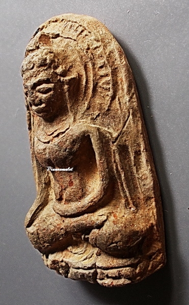 พระยอดขุนพล ยุคทวารวดี กรุศรีเทพ กรุวัดธุตังฆาราม จ.เพชรบูรณ์ พิมพ์มารวิชัย