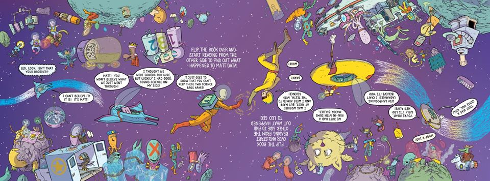 Leo Geo and the Cosmic Crisis by Jon Chad วิทย์แนวComics