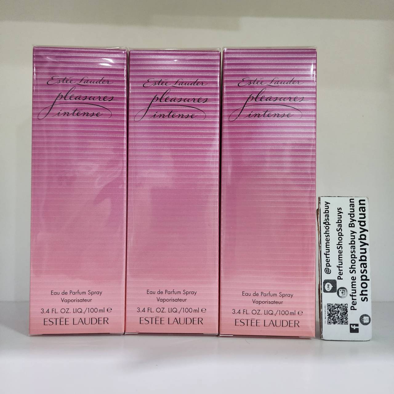 น้ำหอม Estee Lauder Pleasures Intense for Women EDP 100ml. กล่องซีล
