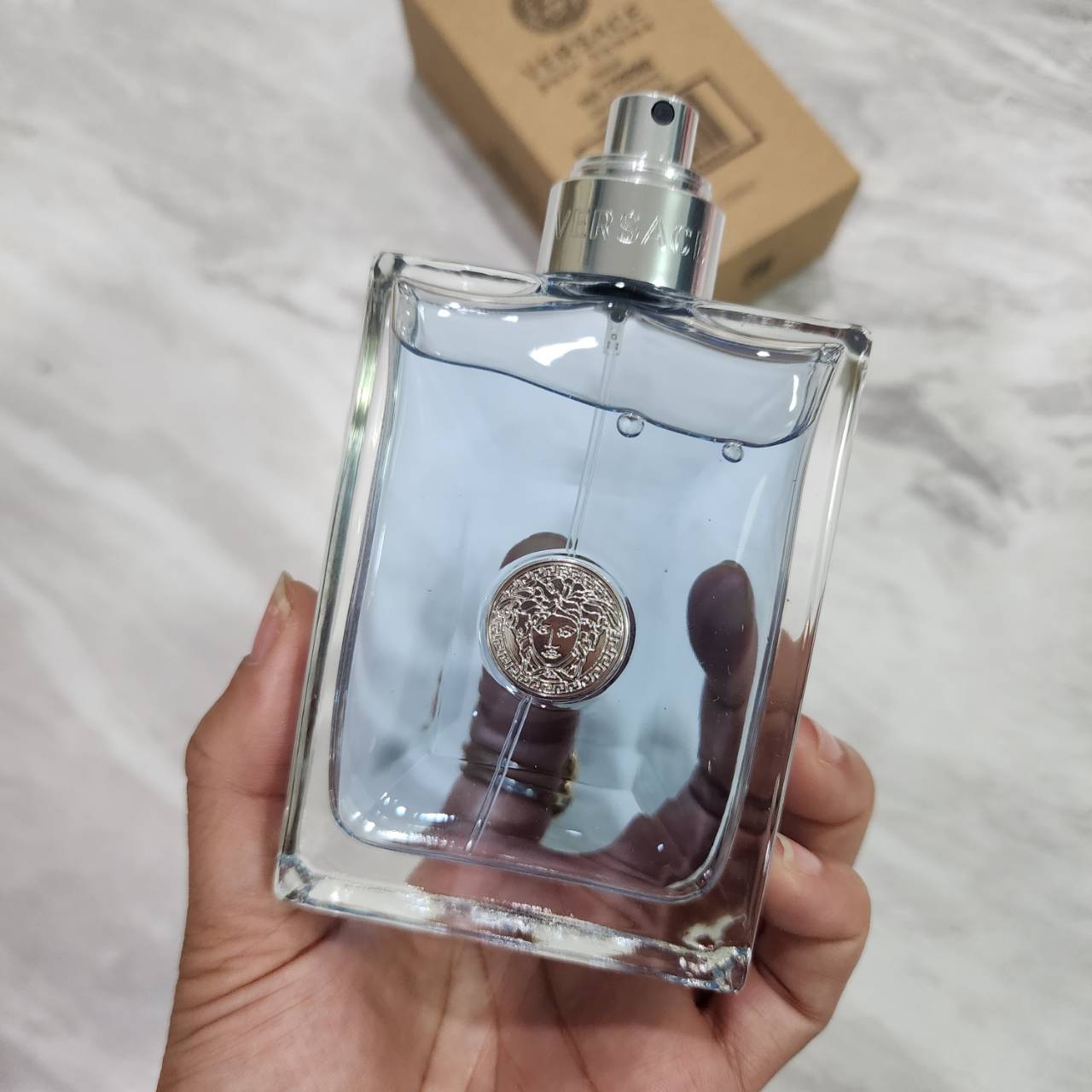 น้ำหอมแท้ Versace Pour Homme EDT 100ml กล่องเทส