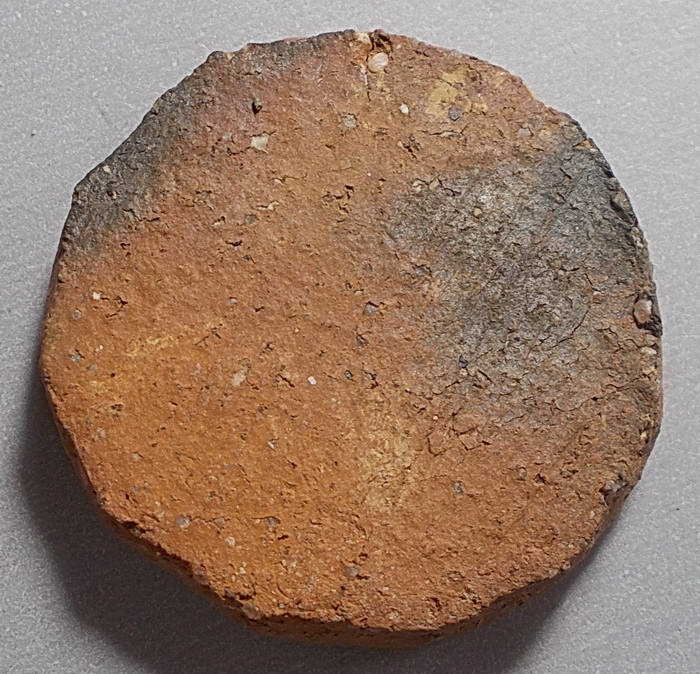 งบน้ำอ้อย เนื้อดิน ลป.ยิ้ม วัดเจ้าเจ็ด อยุธยา ปี 2475 พิมพ์ใหญ่