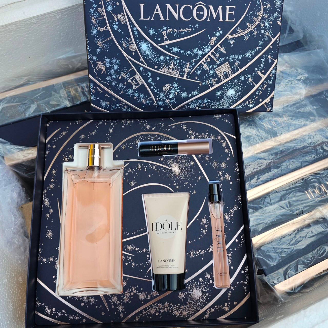 น้ำหอมแท้ Lancome Idole Eau De Parfum 100ml Holiday Set 2024 ชุดเซ็ตน้ำหอม