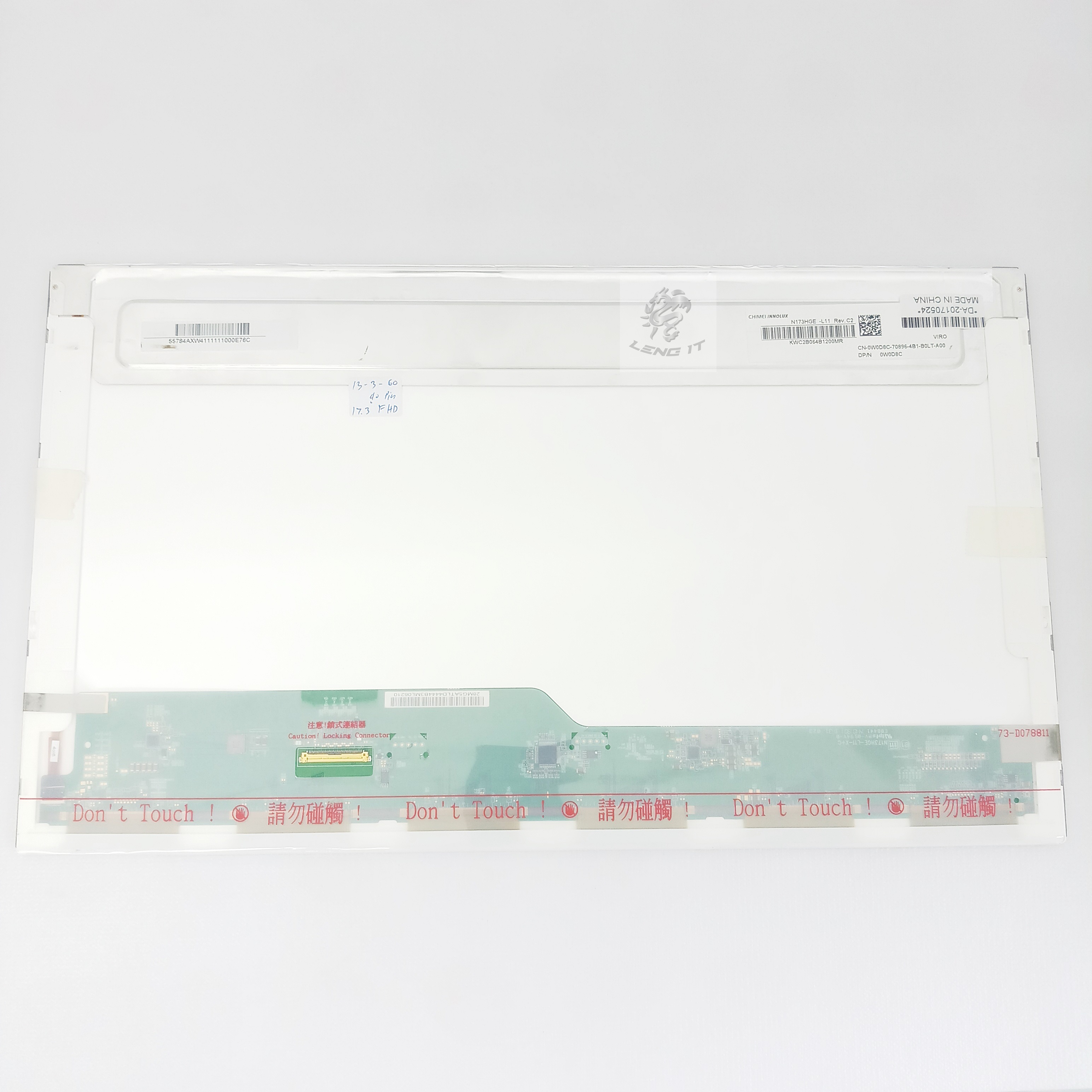 LED Panel จอโน๊ตบุ๊ค ขนาด 17.3 นิ้ว Widescreen LED 40 PIN FULL HD