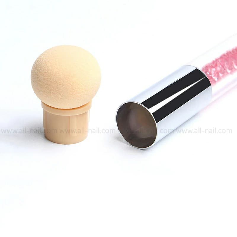 ฟองน้ำไล่สีแบบแท่ง ฟองน้ำ ombre พู่กันไล่สี พร้อมหัวเปลี่ยนอีก4ชิ้น