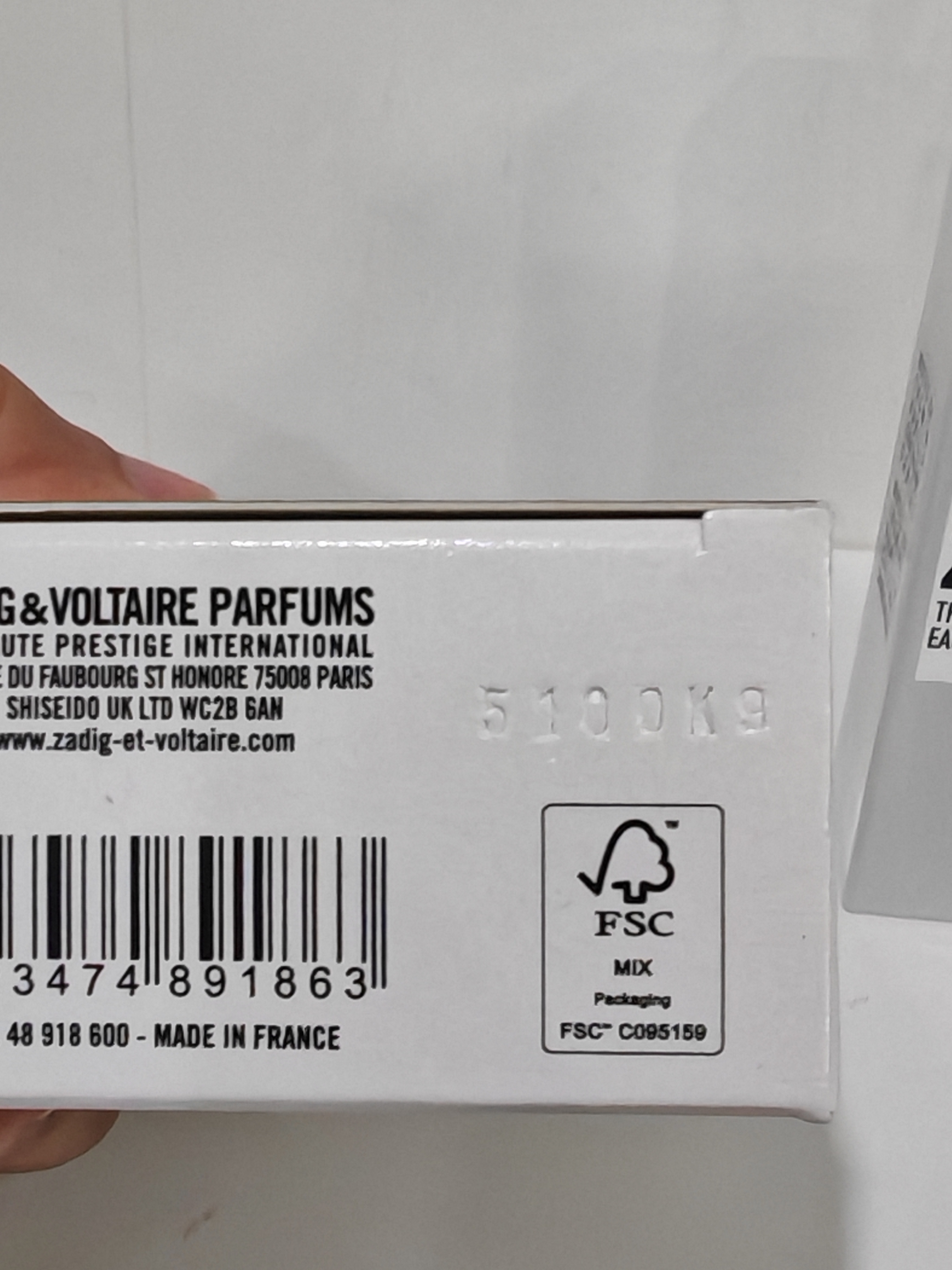 น้ำหอม Zadig & Voltaire This is HER EDP 100ml กล่องเทส