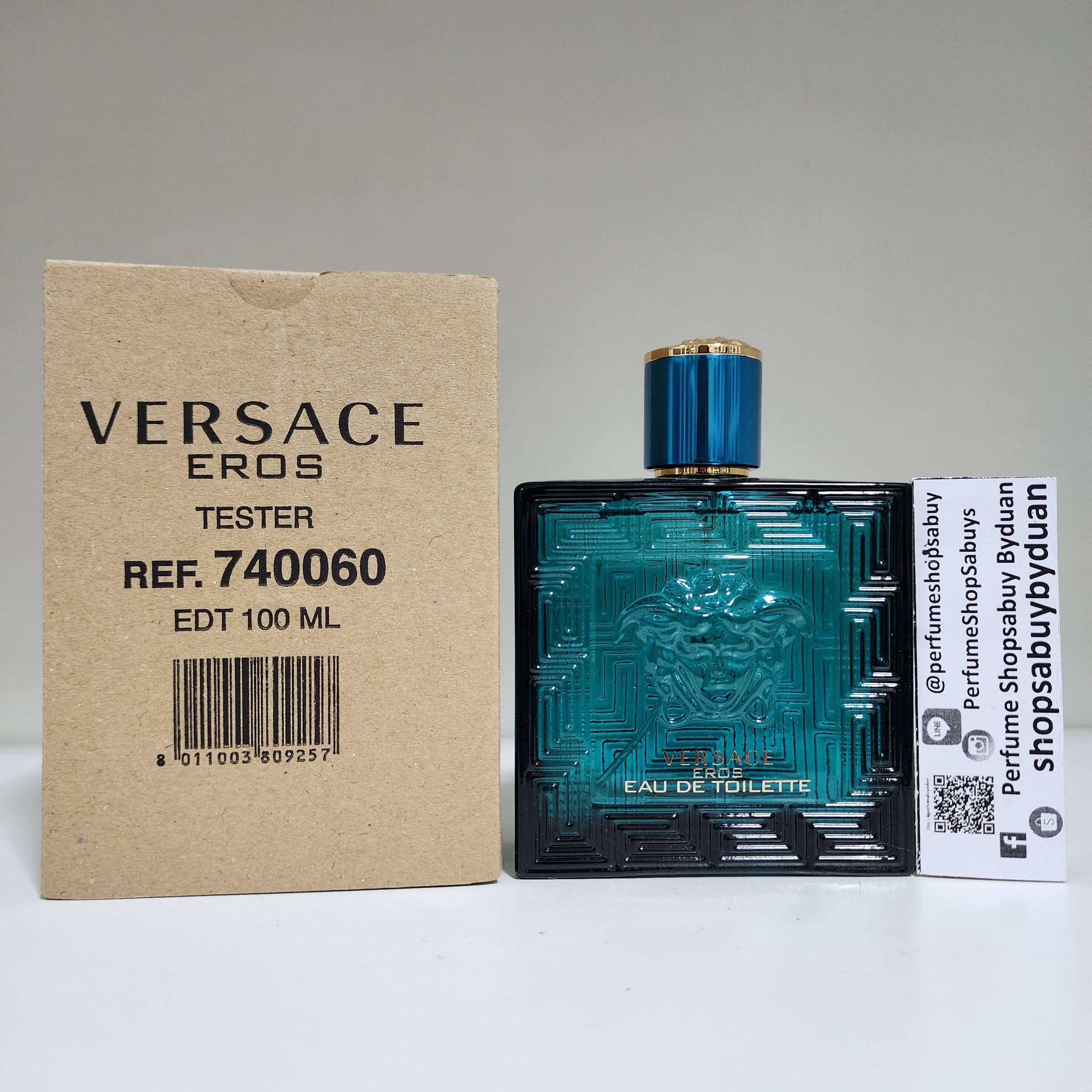 น้ำหอมแท้ Versace Eros EDT 100ml กล่องเทสเตอร์