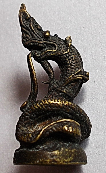 รูปหล่อ พญานาคราช ขนาดห้อยบูชา