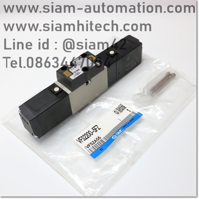 โซลินอยด์วาล์ว SMC รุ่น VFS2200-5FZ-Q