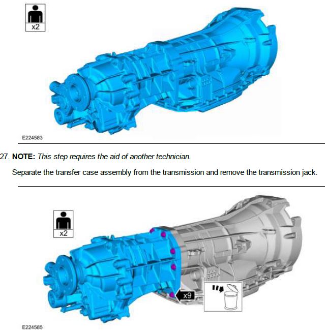 คู่มือซ่อมเกียร์ Ford Ranger New Auto 6R80 2015-2016