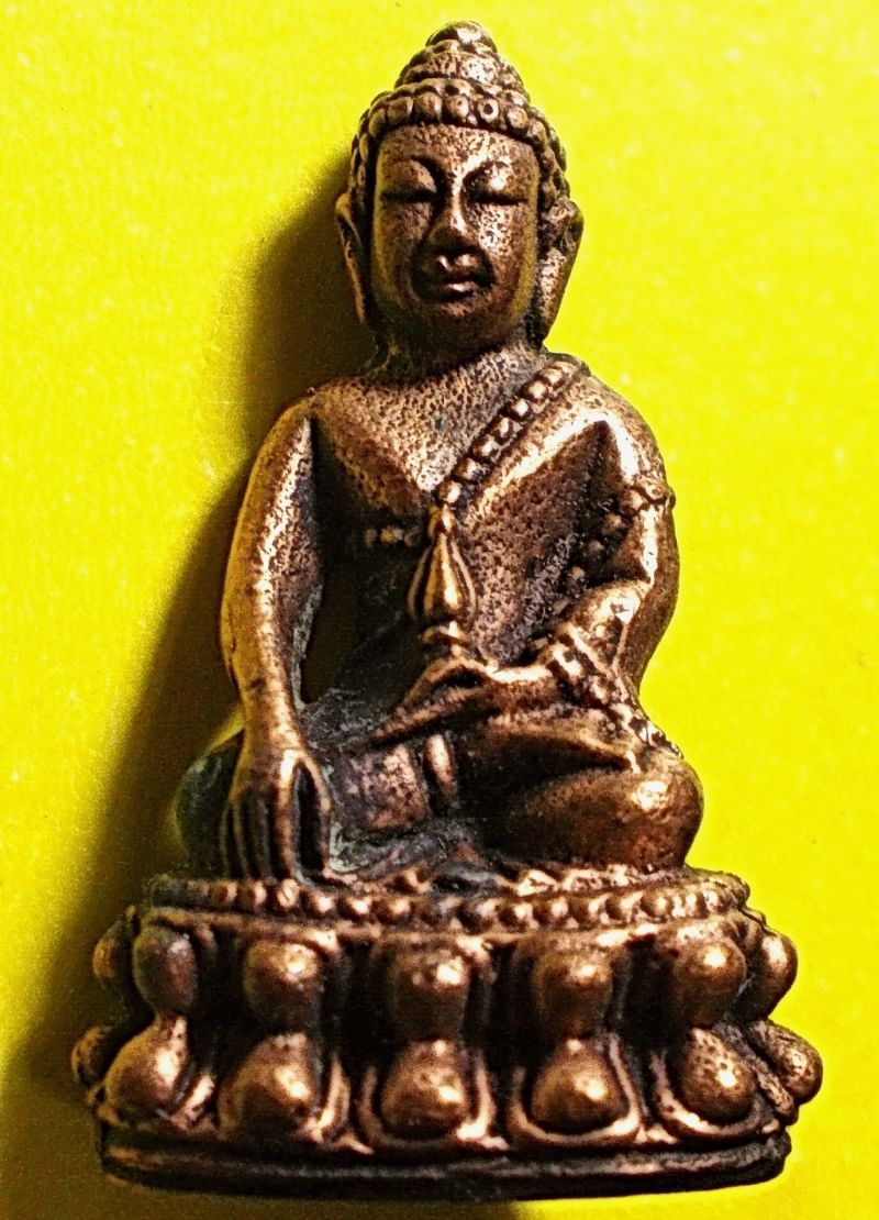 พระกริ่ง หลวงปู่วาส วัดสะพานสูง จ.นนทบุรี รุ่น เจริญเมตตา ปี 2550 เนื้อสัมฤทธิ์