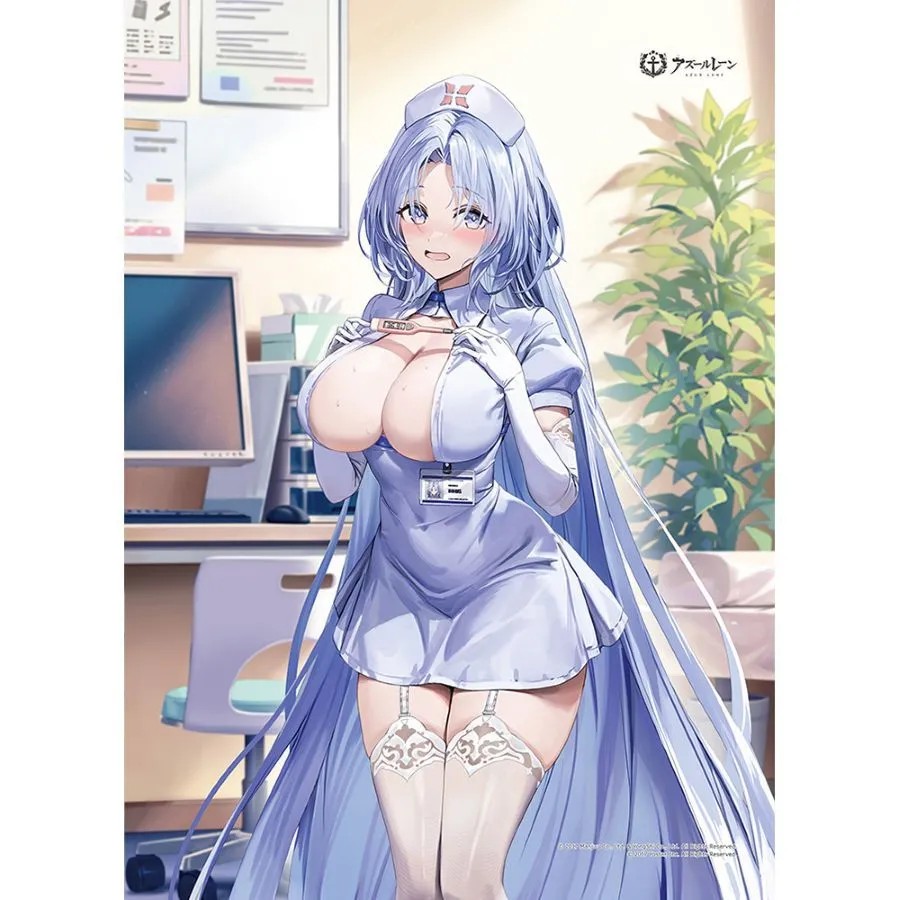 (30/10/25) Azur Lane Original Illustration B2 Tapestry Alsace / Nurse W Suede