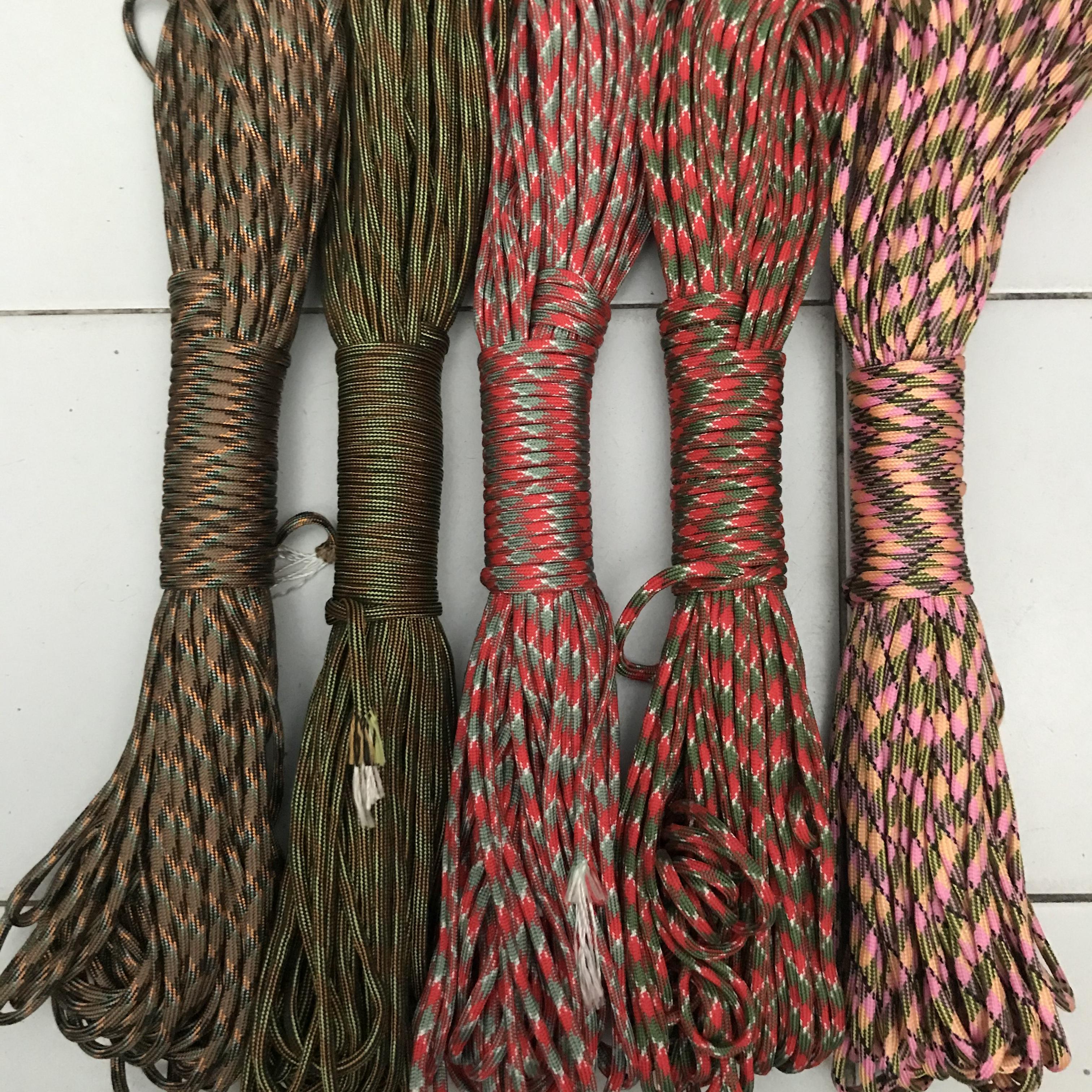 เชือก paracord 550 : pattern colors ( 4mm. )