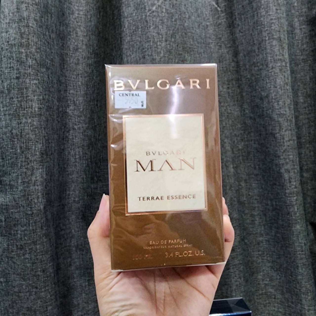 น้ำหอมแท้ Bvlgari Man Terrae Essence EDP 100ml กล่องซีลป้ายไทย (ผลิต 01/2022)