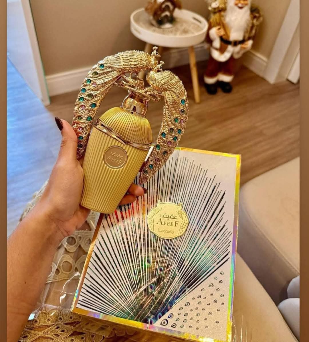 น้ำหอมแท้ Afeef Lattafa Perfumes for women and men 100ml กล่องซีล คล้าย TF Bitter Peach