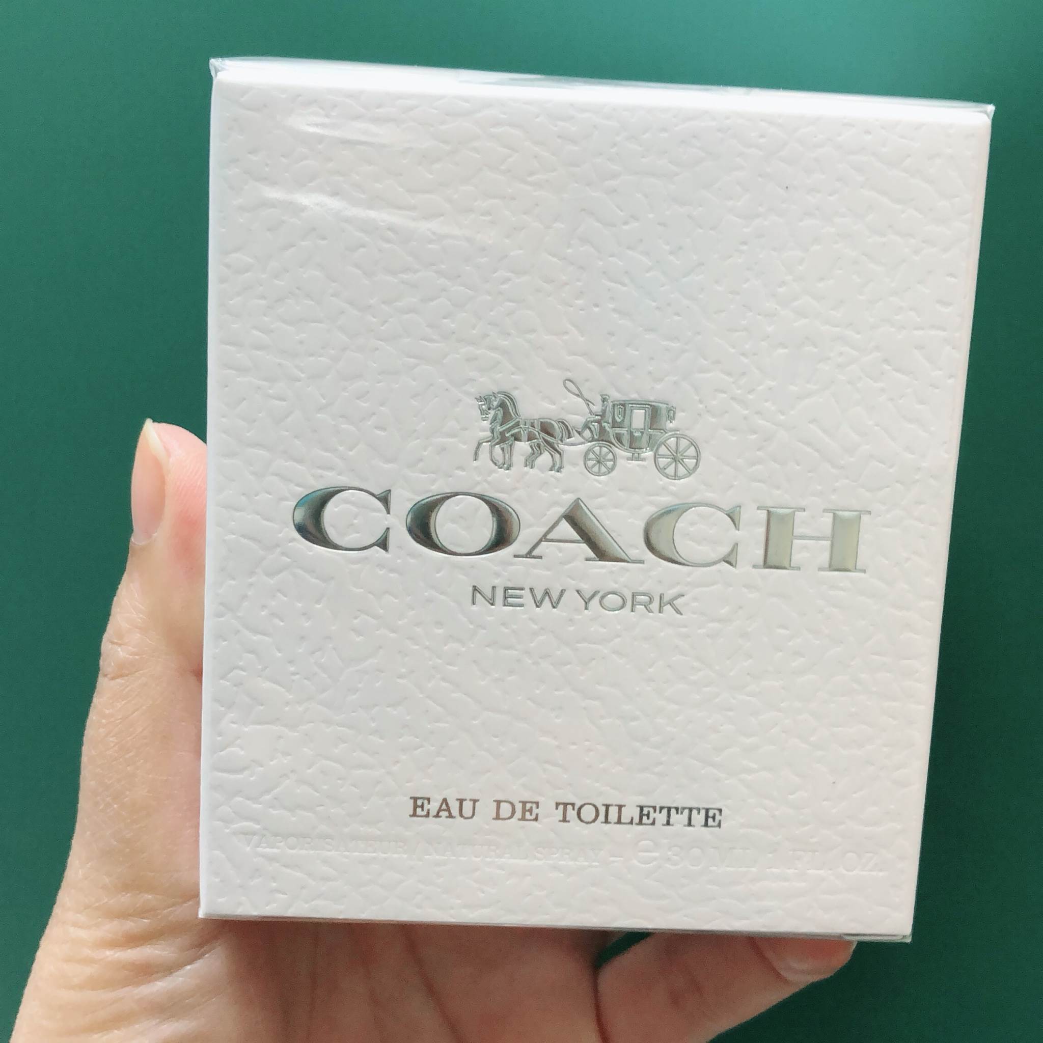 น้ำหอมแท้ Coach edt Coach New York Eau De Toilette 30ml กล่องซีลป้ายไทย