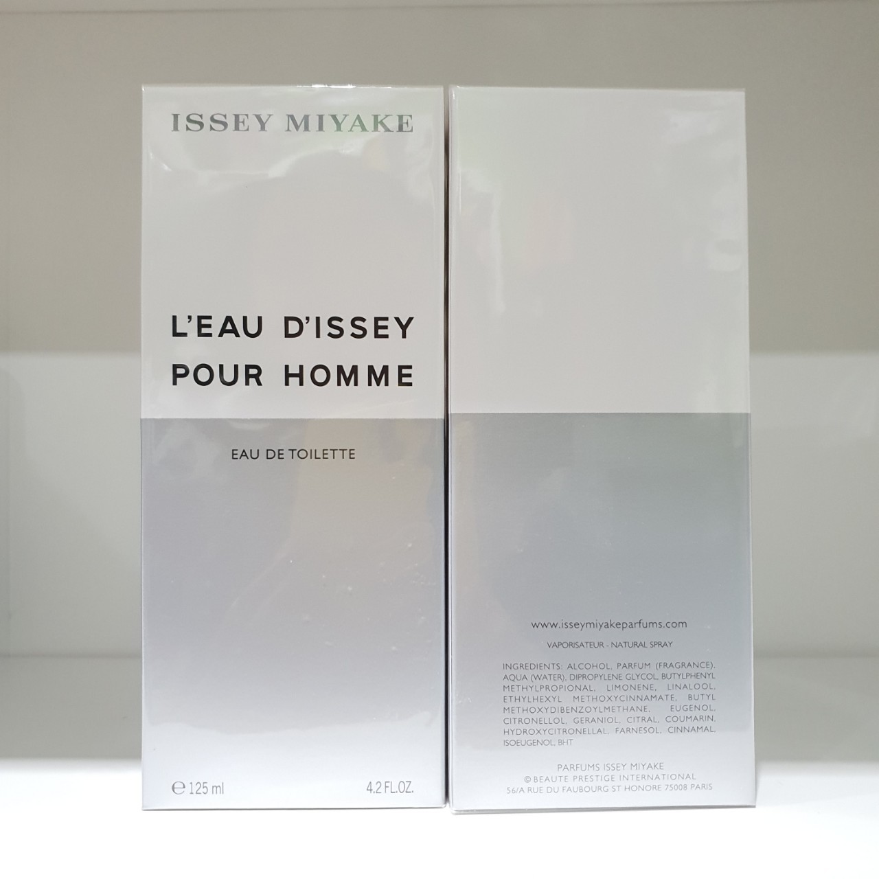 น้ำหอม Issey Miyake L'Eau D'Issey Pour Homme for Men EDT 125 ml.กล่องซีล