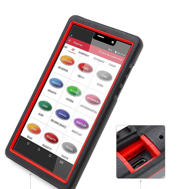 X431 PRO MINI เครื่องวิเคราะห์บลูทูธที่มีประสิทธิภาพมากกว่า Diagun Update ออนไลน์ mini x431 Pro - INTL