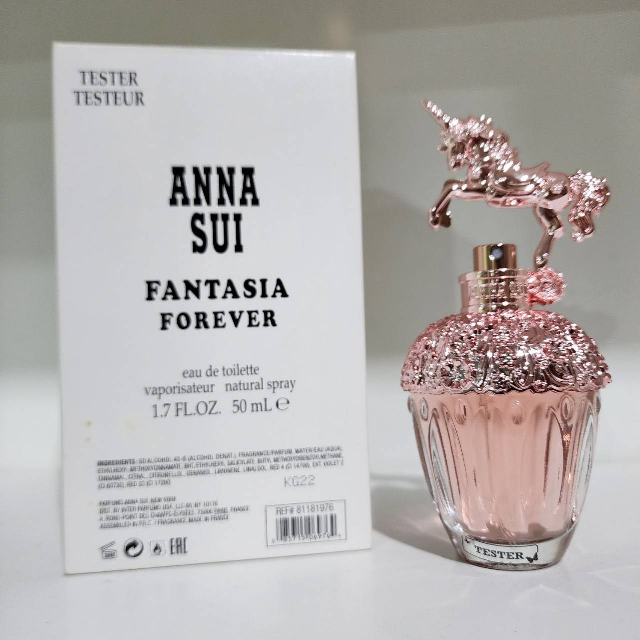 น้ำหอมแท้ Anna Sui Fantasia Forever EDT 50ml กล่องเทสเตอร์