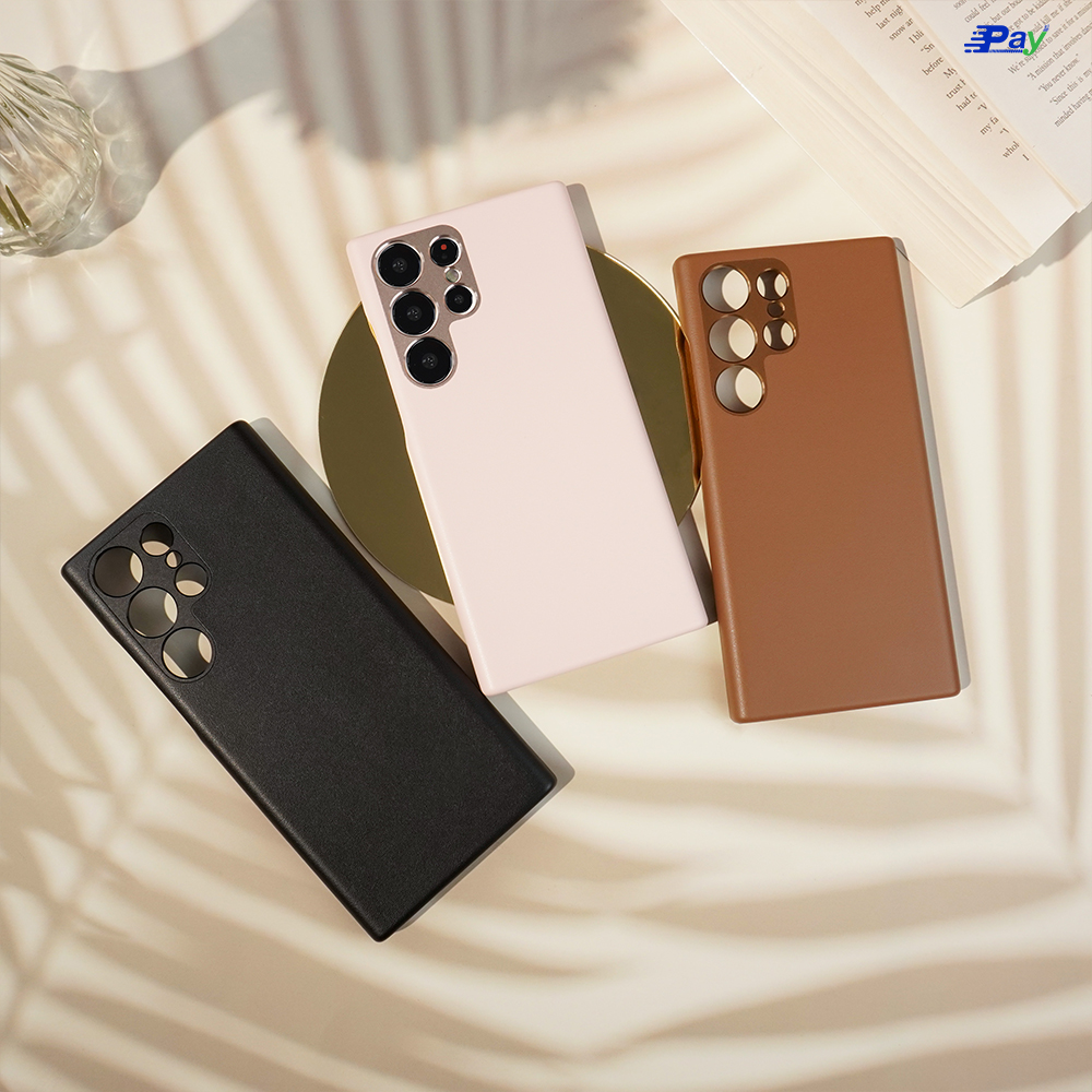 เคสโทรศัพท์ Samsung GRIT SERIES DUXDUCIS เคสหนัง สีพื้น แบบแข็ง สำหรับ SS S23 Ultra