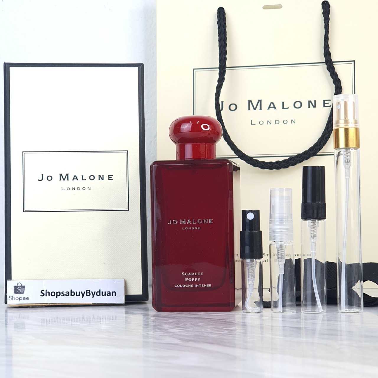 น้ำหอมแท้แบ่งขาย Jo Malone Scarlet Poppy Cologne Intense 💕Travel Size #แบบทดลอง