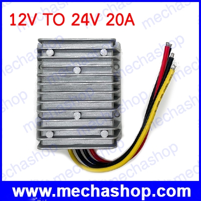 ดีซีคอนเวอร์เตอร์ Booster DC DC Converter 12-24V with 20A 480W Power Supply 12 to 24V Power regulator CE, H20-12-24