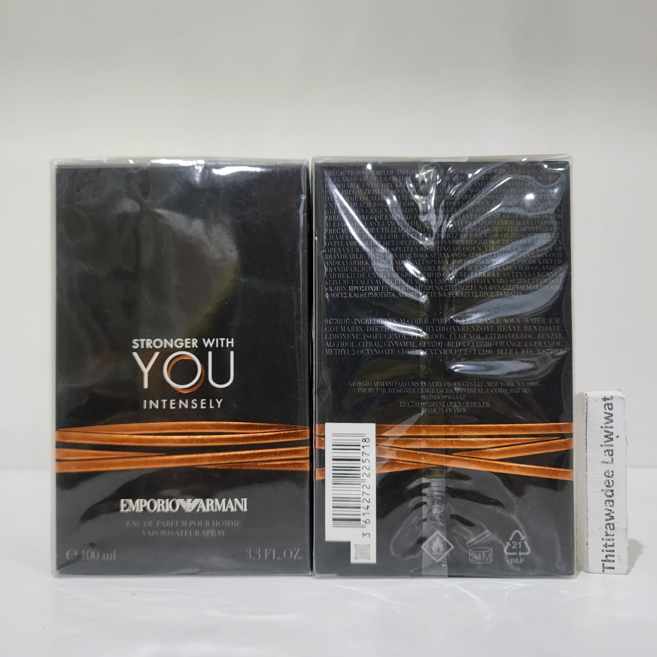 น้ำหอมแท้ Giorgio Armani Stronger With You Intensely EDP 100ml กล่องซีล P-Gi0rgi0