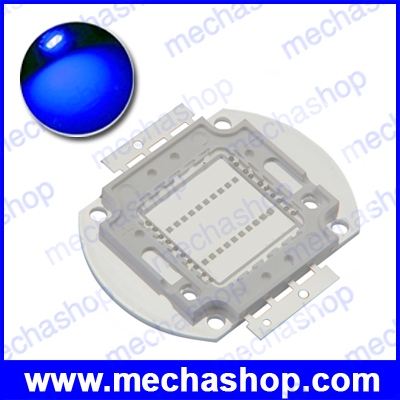 ชิป LED ปลูกต้นไม้ ปลูกผัก ปลูกดอกไม้ แสงสีฟ้า High Power Royal Blue LED Grow Chip 440nm 450nm 20W COB LED Emitter Bulb for DIY LED Plant Grow Light