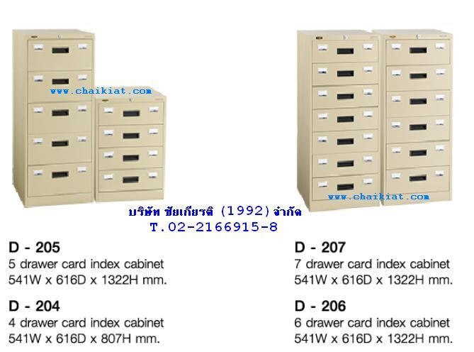 ตู้เก็บบัตรเรียงอักษร