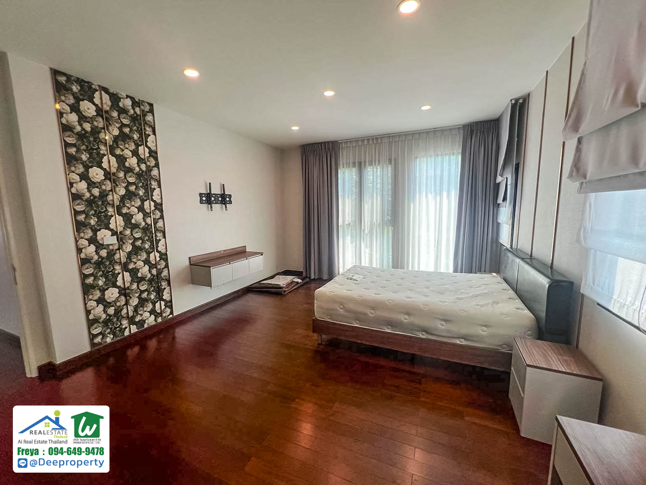 🏡 ให้เช่า บ้านเดี่ยว 3 ชั้น แต่งครบ พร้อมอยู่ สุดหรูสไตล์โมเดิร์น โครงการ The City เอกมัย-ลาดพร้าว กรุงเทพฯ.✨