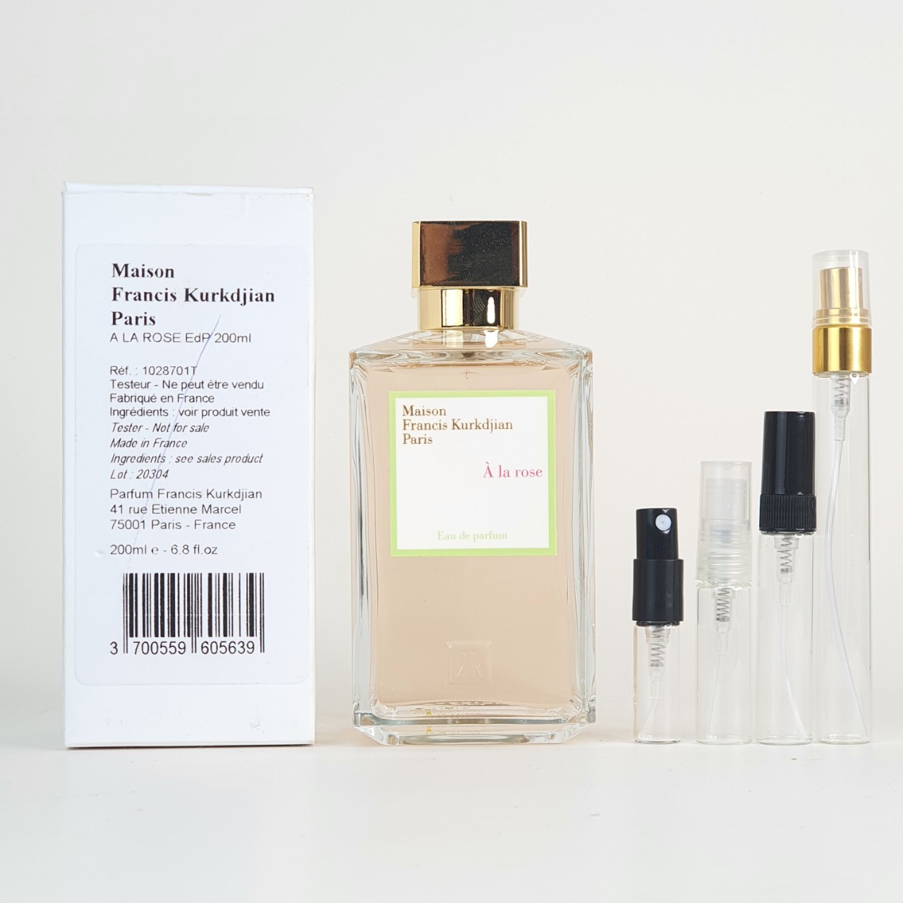 น้ำหอมแท้แบ่งขาย Maison Francis Kurkdjian A La Rose Eau de Parfum💕Travel Size #แบบทดลอง