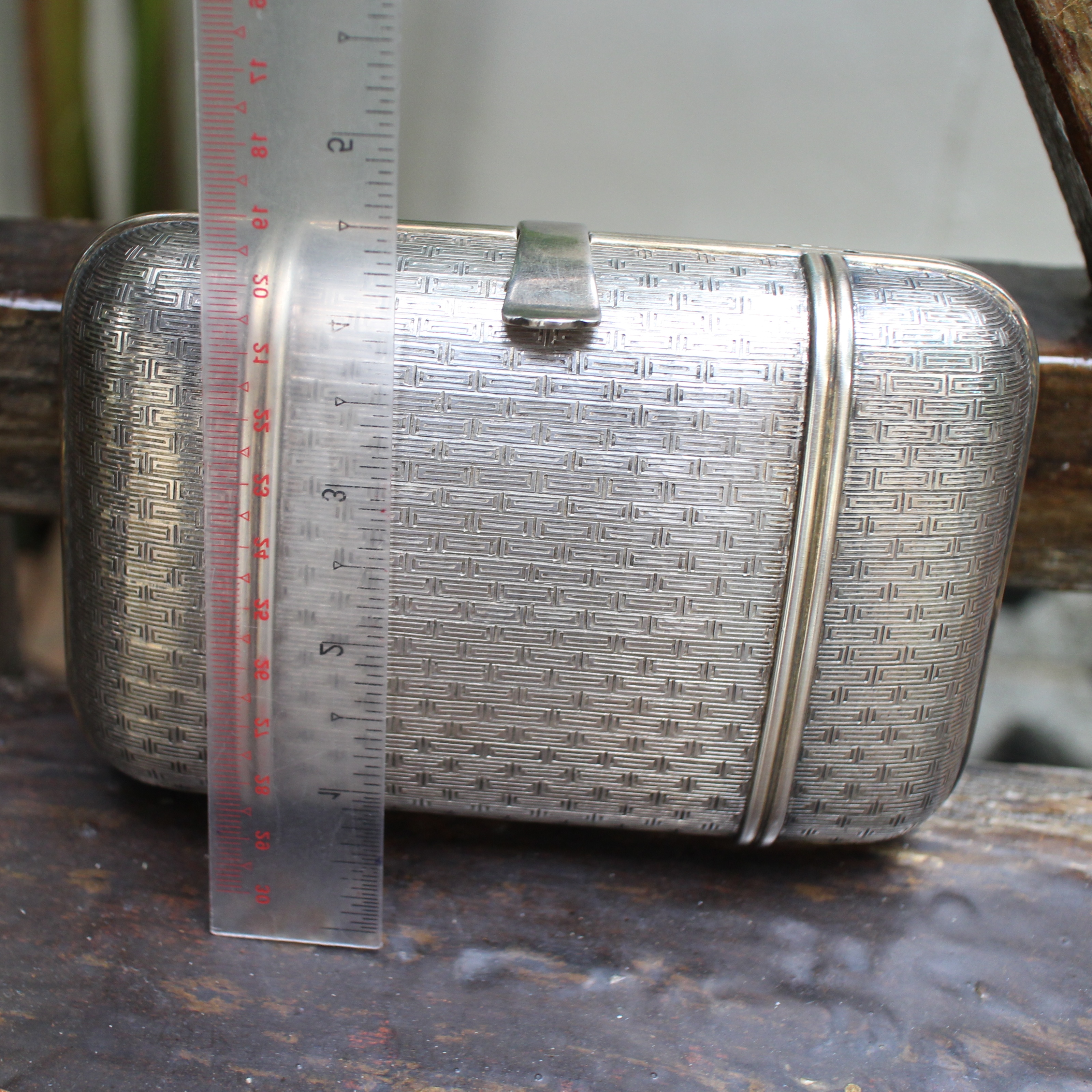 SI310 กระเป๋าเงินแบบคลัท เงินแท้ 92.5% นน. กรัม